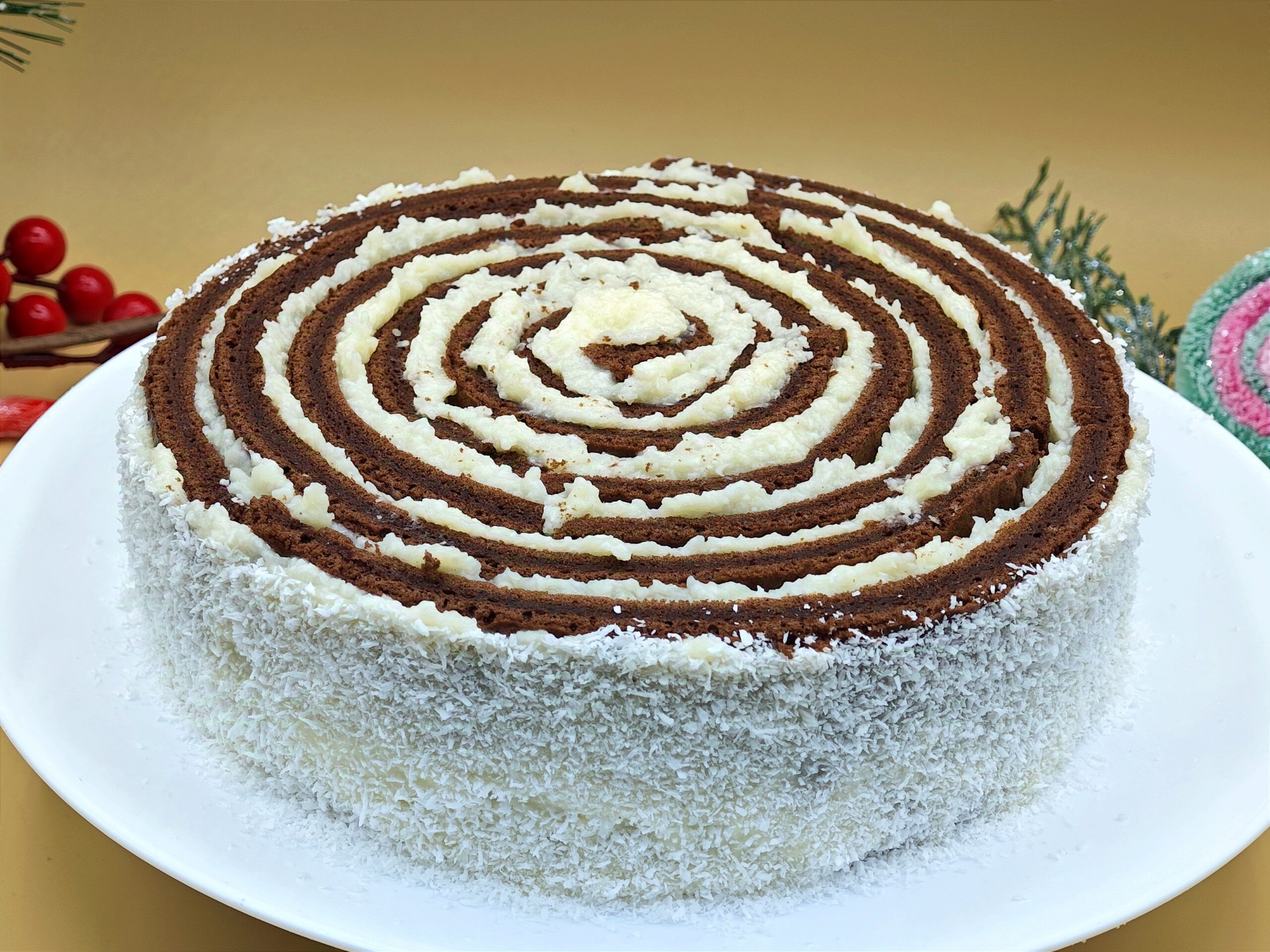 Kokos Kerst Rol