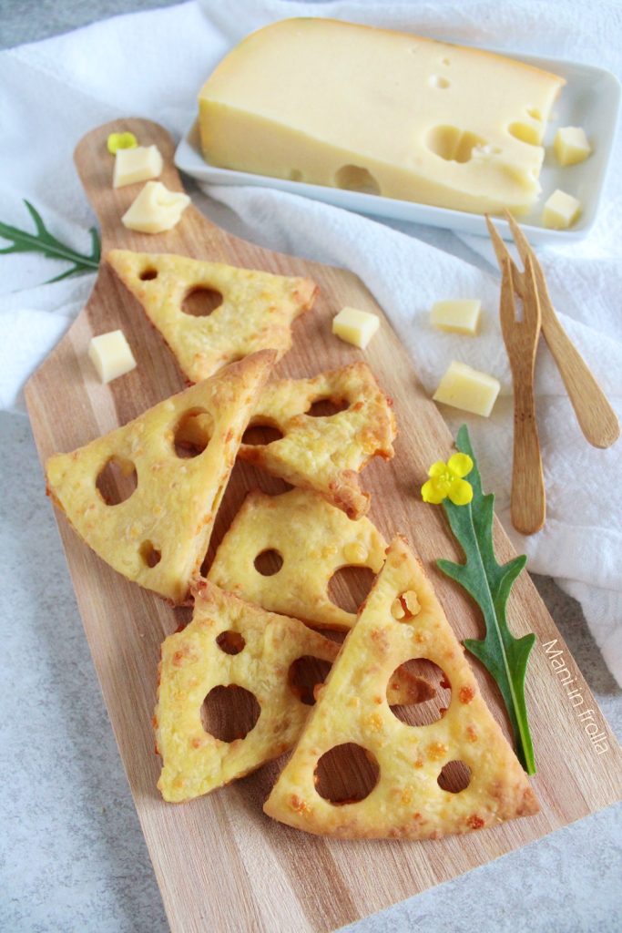 Zoute koekjes met Emmental