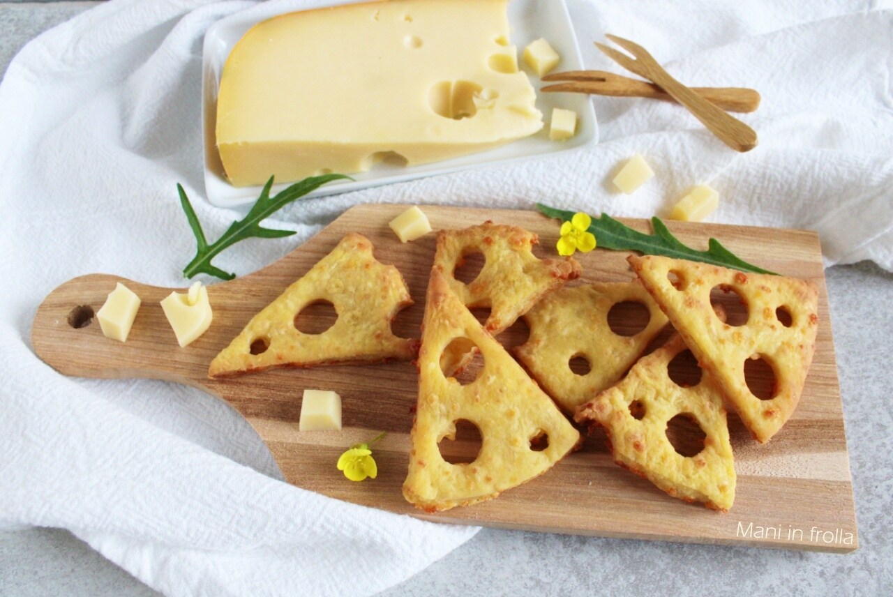 Zoute koekjes met Emmental