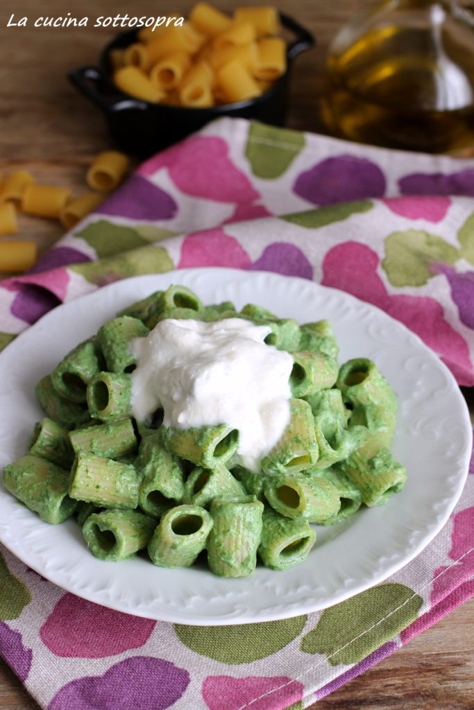 pasta ricotta en spinazie