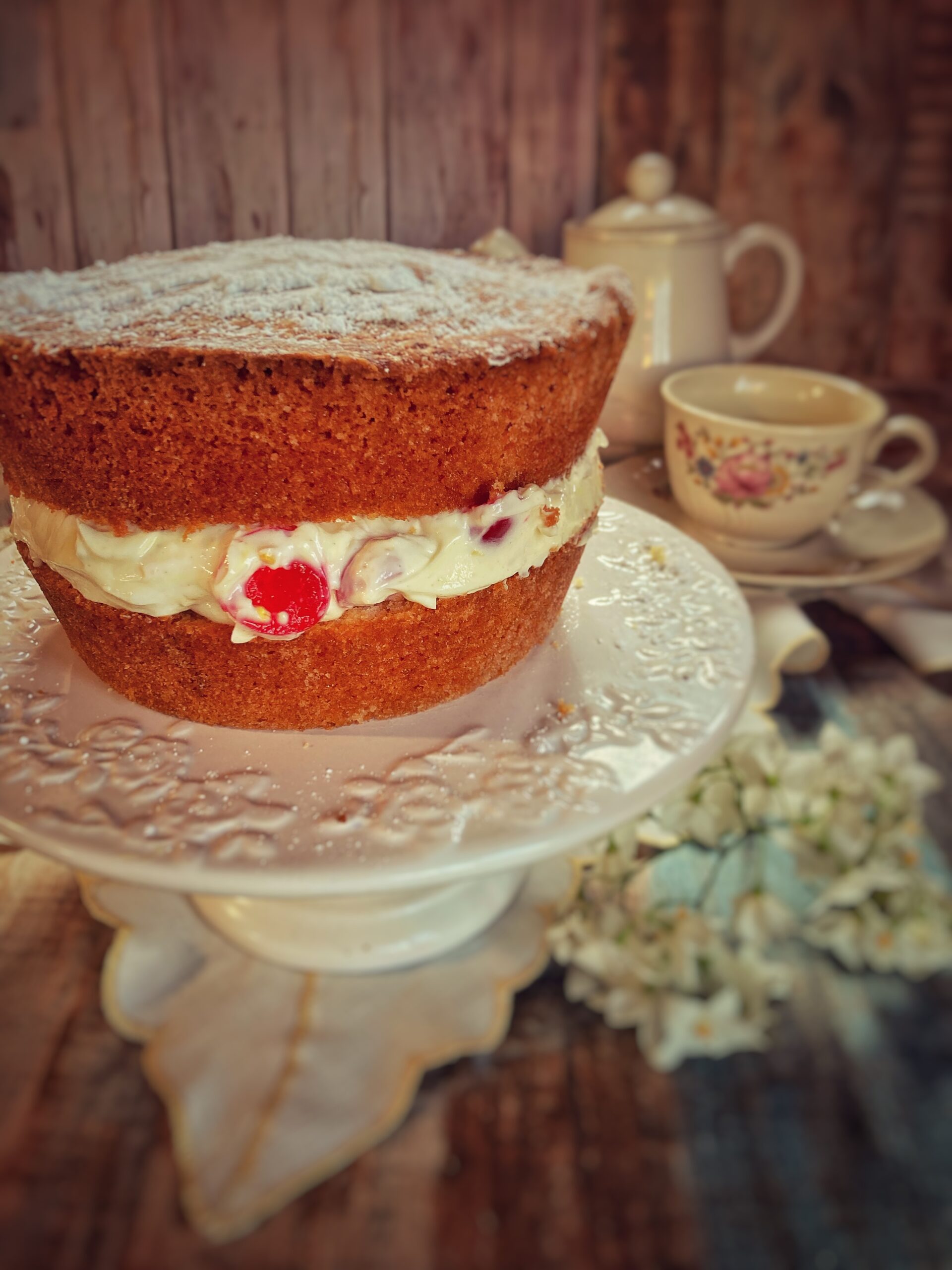 Cherry Madeira Cake (Ierland)