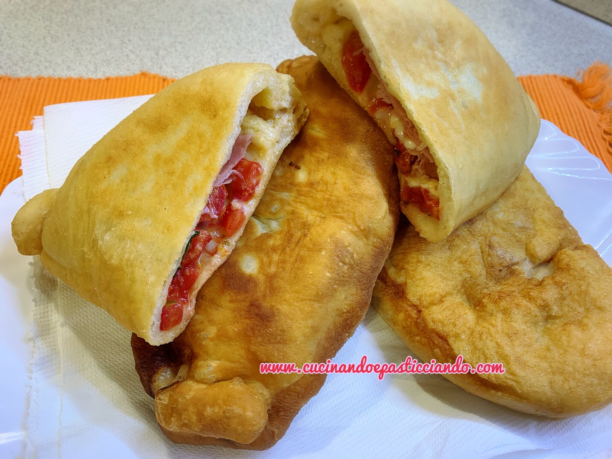 Gefrituurde Calzone