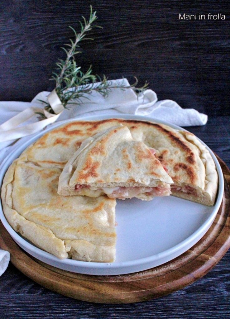 Focaccia in de Pan zonder Gisting