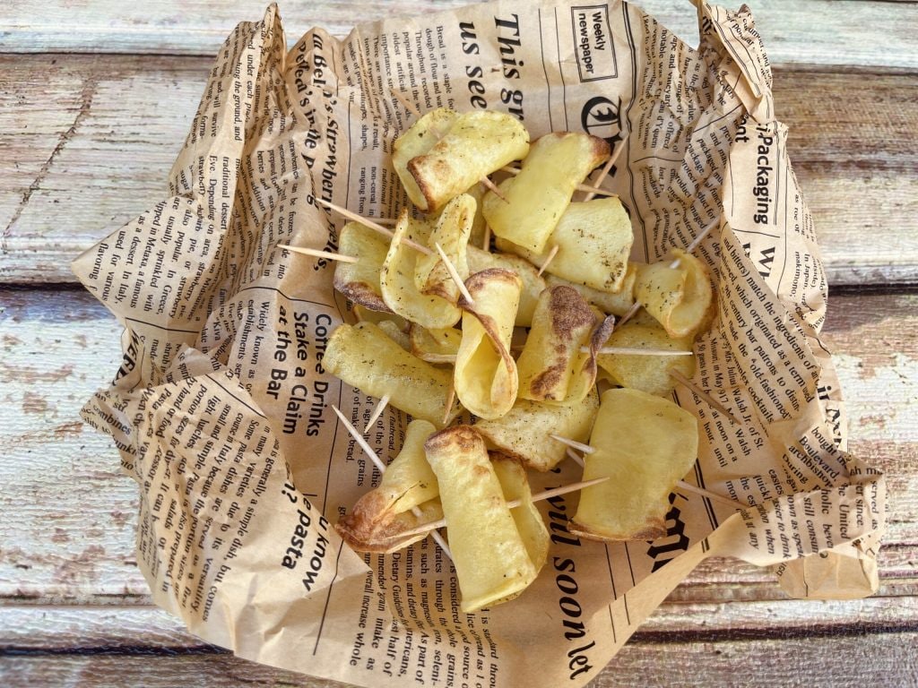 Aardappelchips in de airfryer