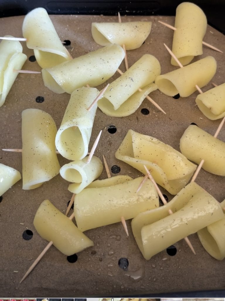 Aardappelchips in de airfryer