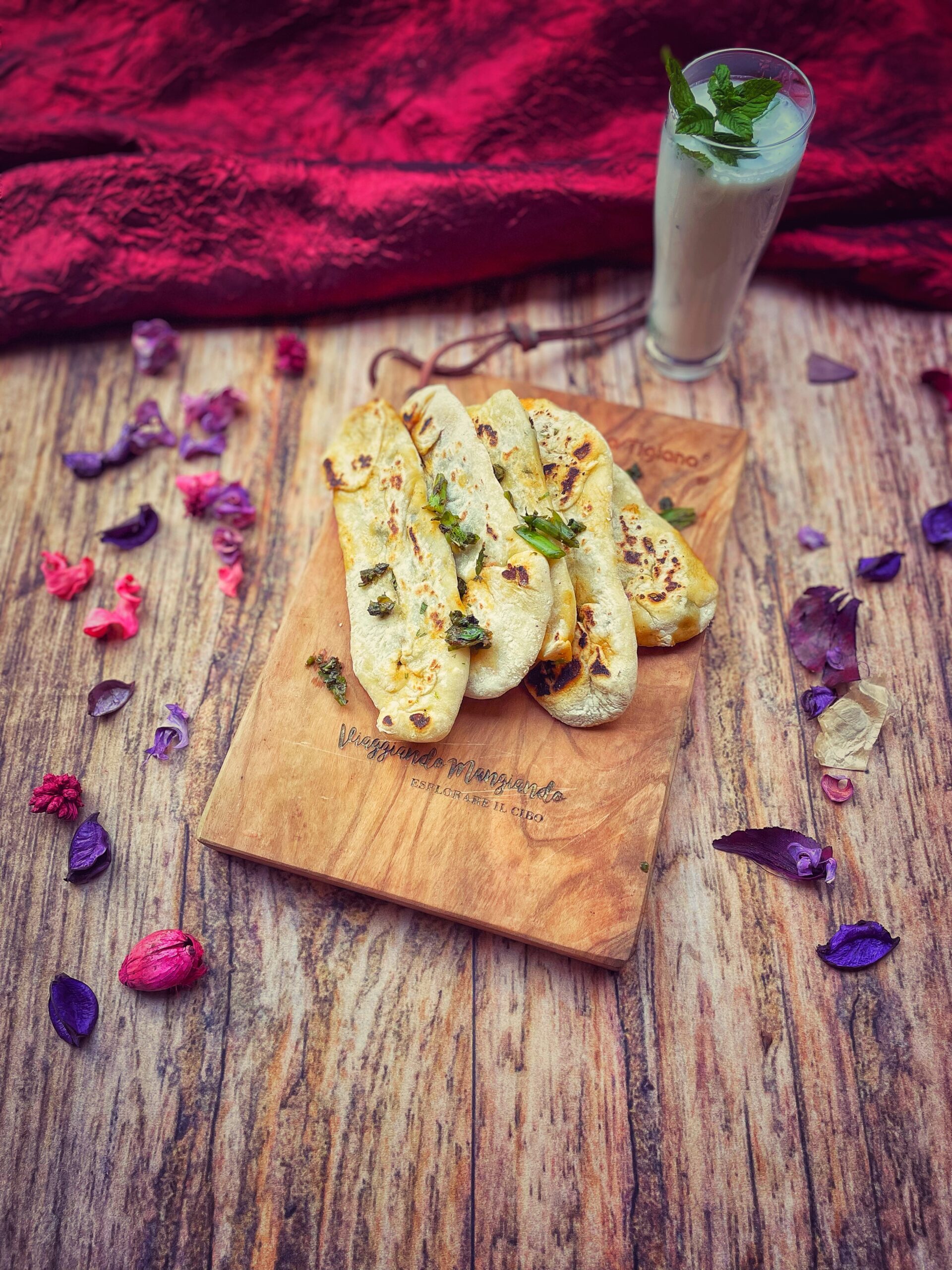 Zhingyalov Hats, het Armeense brood gevuld met kruiden