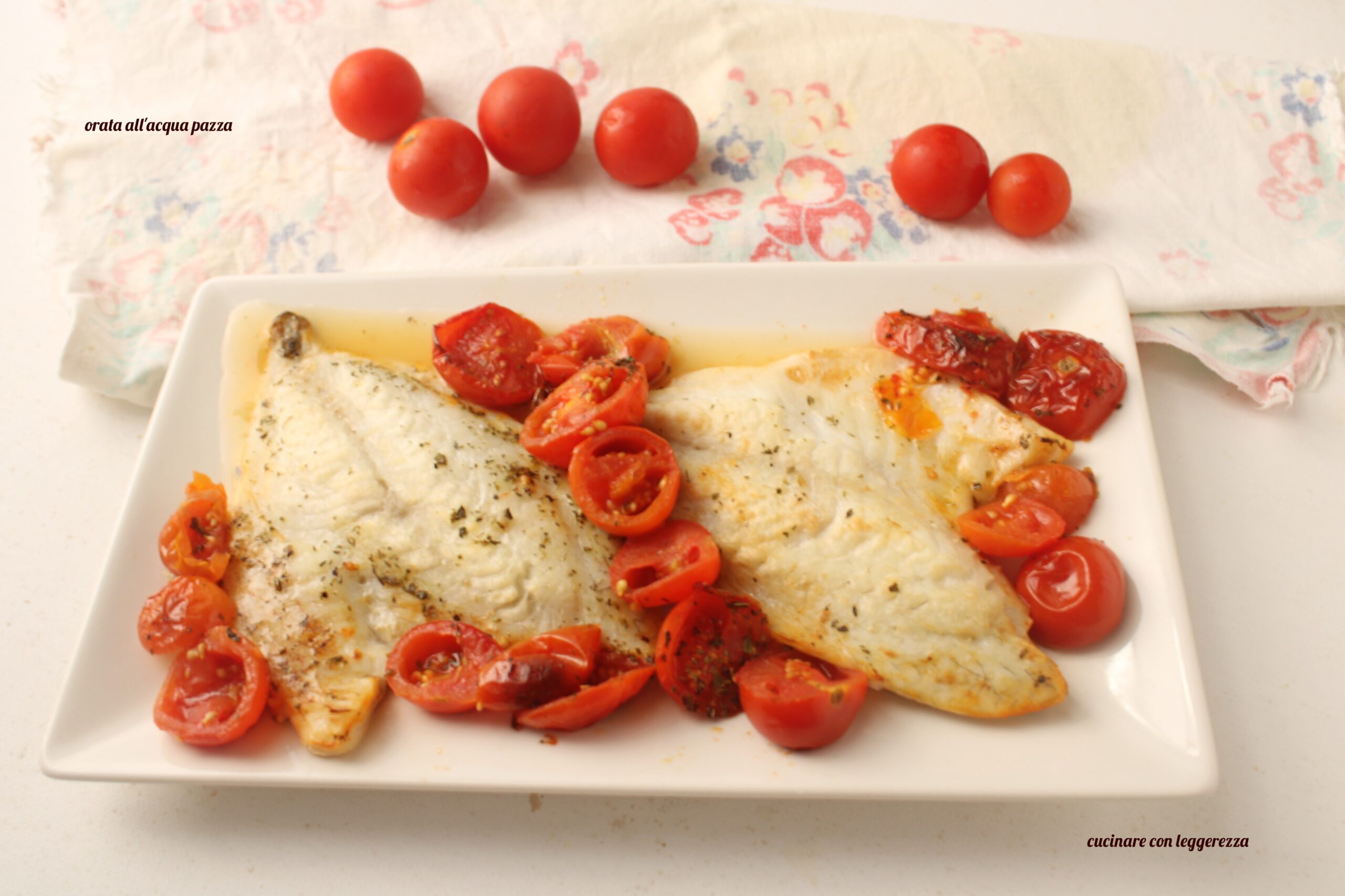 Dorade all’acqua pazza