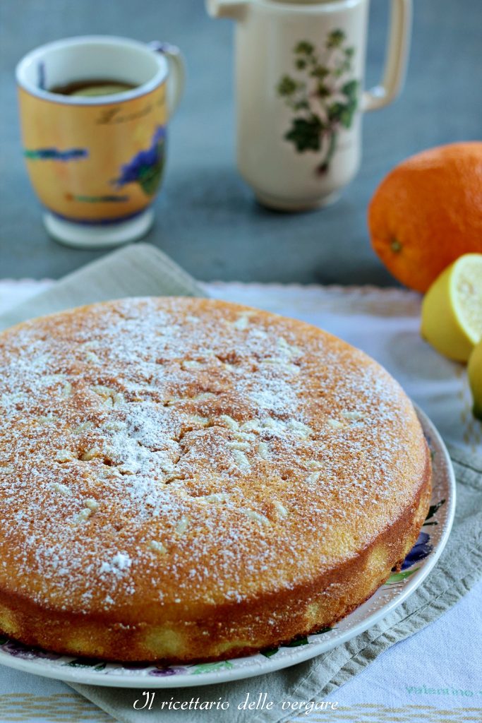 Citrustaart met yoghurt