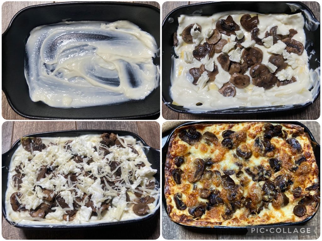 lasagne met champignons