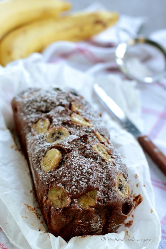 Bananenbrood met chocolade
