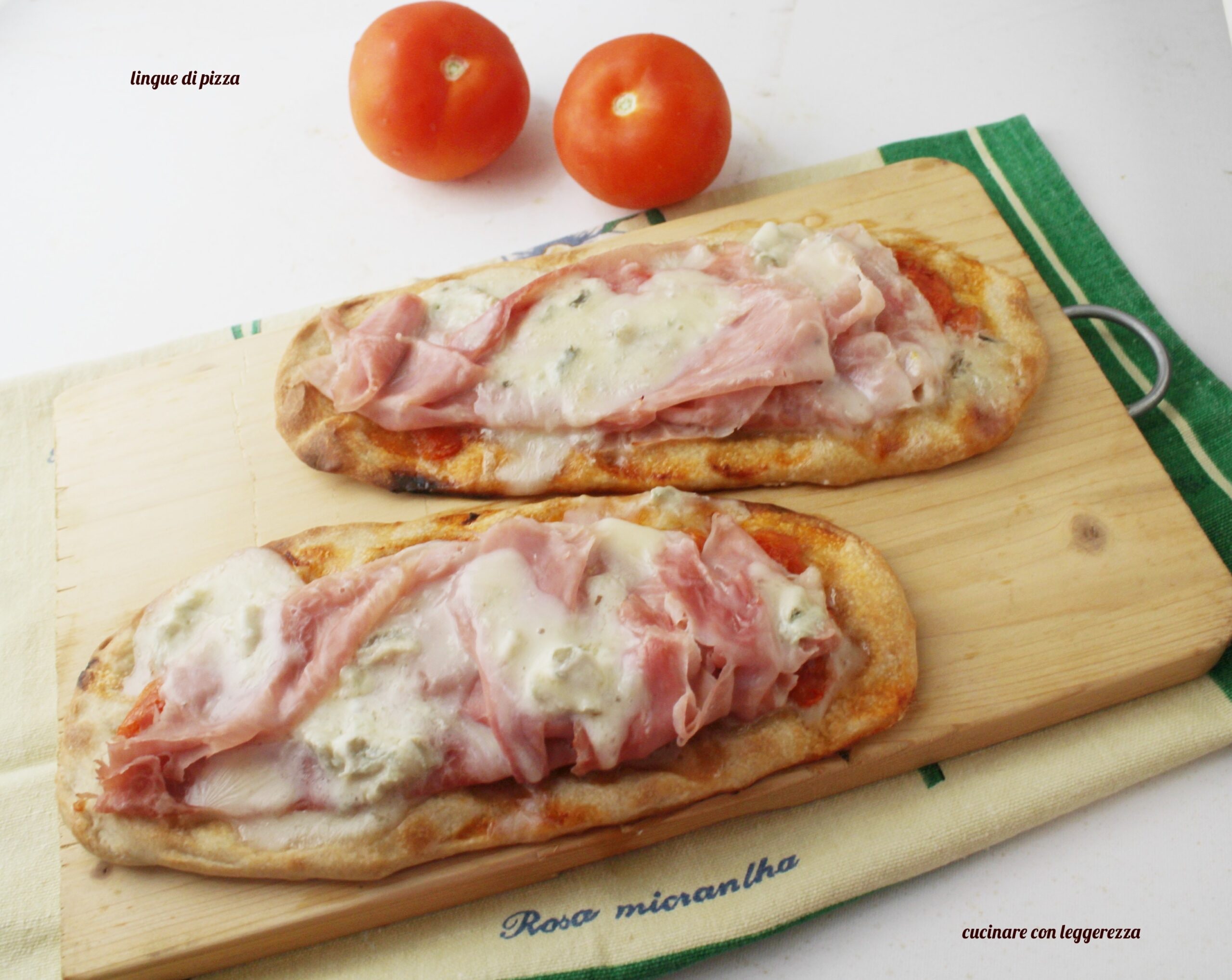 Pizza’s tongen – zuurdesem
