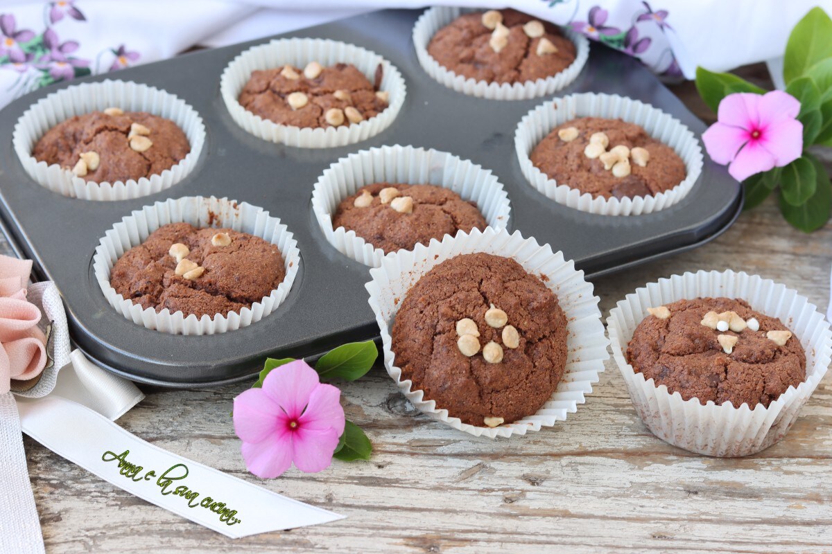 Glutenvrije chocolademuffins