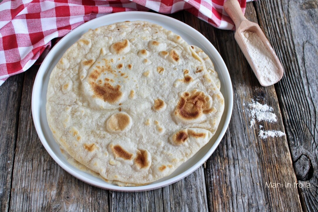 Zelfgemaakte Piadina