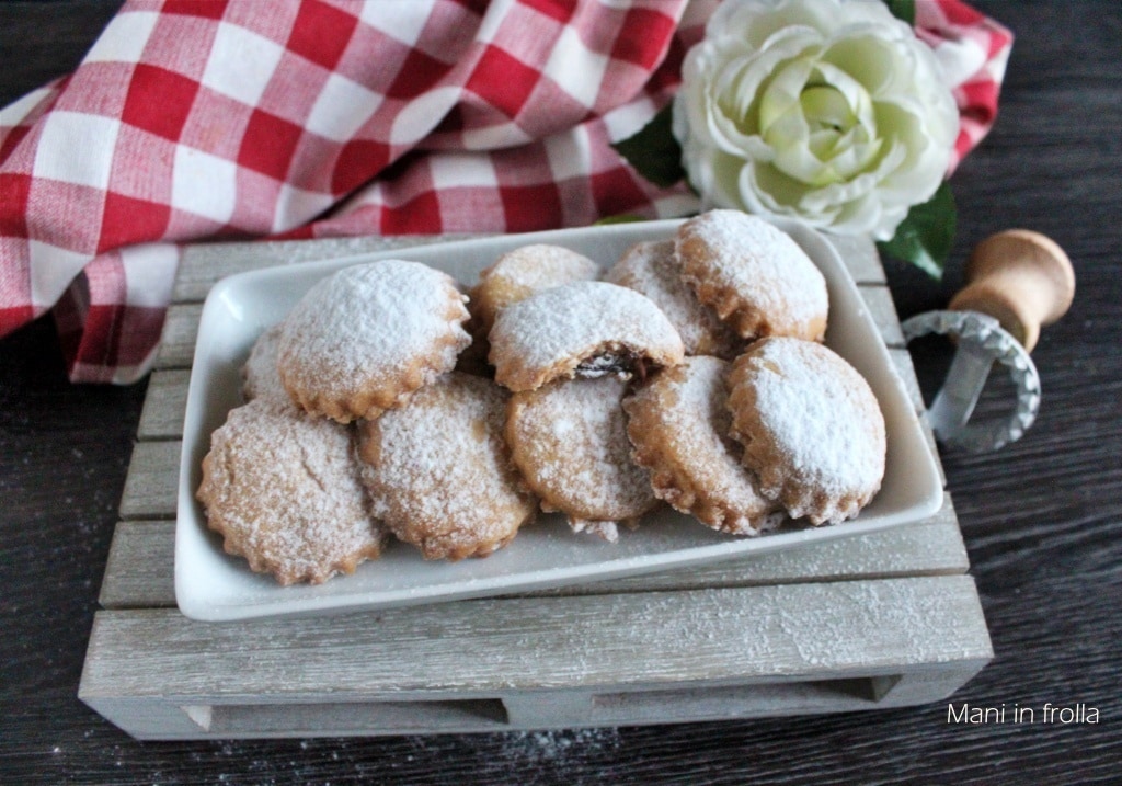 Gevulde koekjes met Nutella