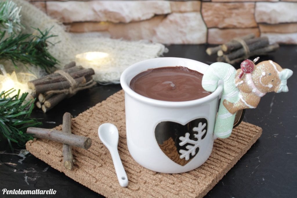 Warme chocolademelk