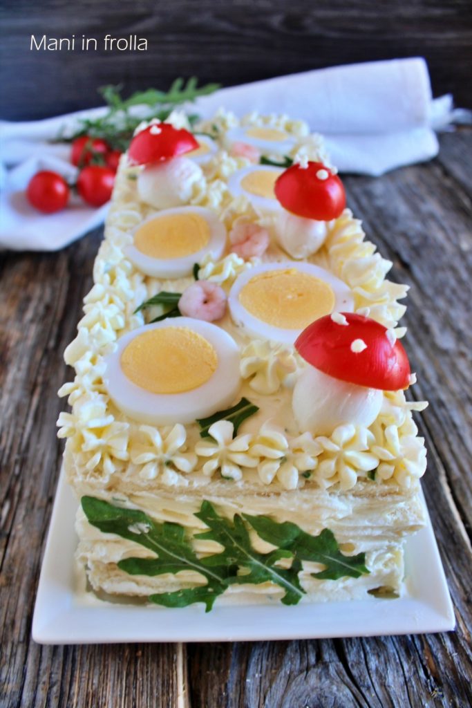 Tramezzino Taart of Sandwich Cake