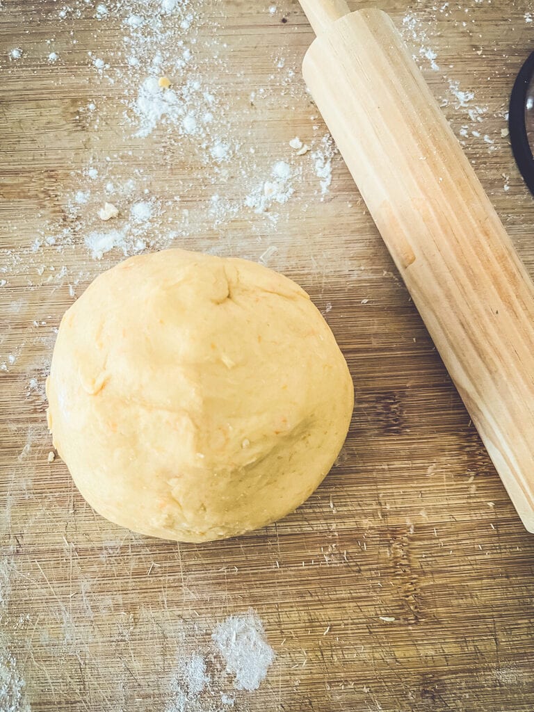 pompoen zanddeeg