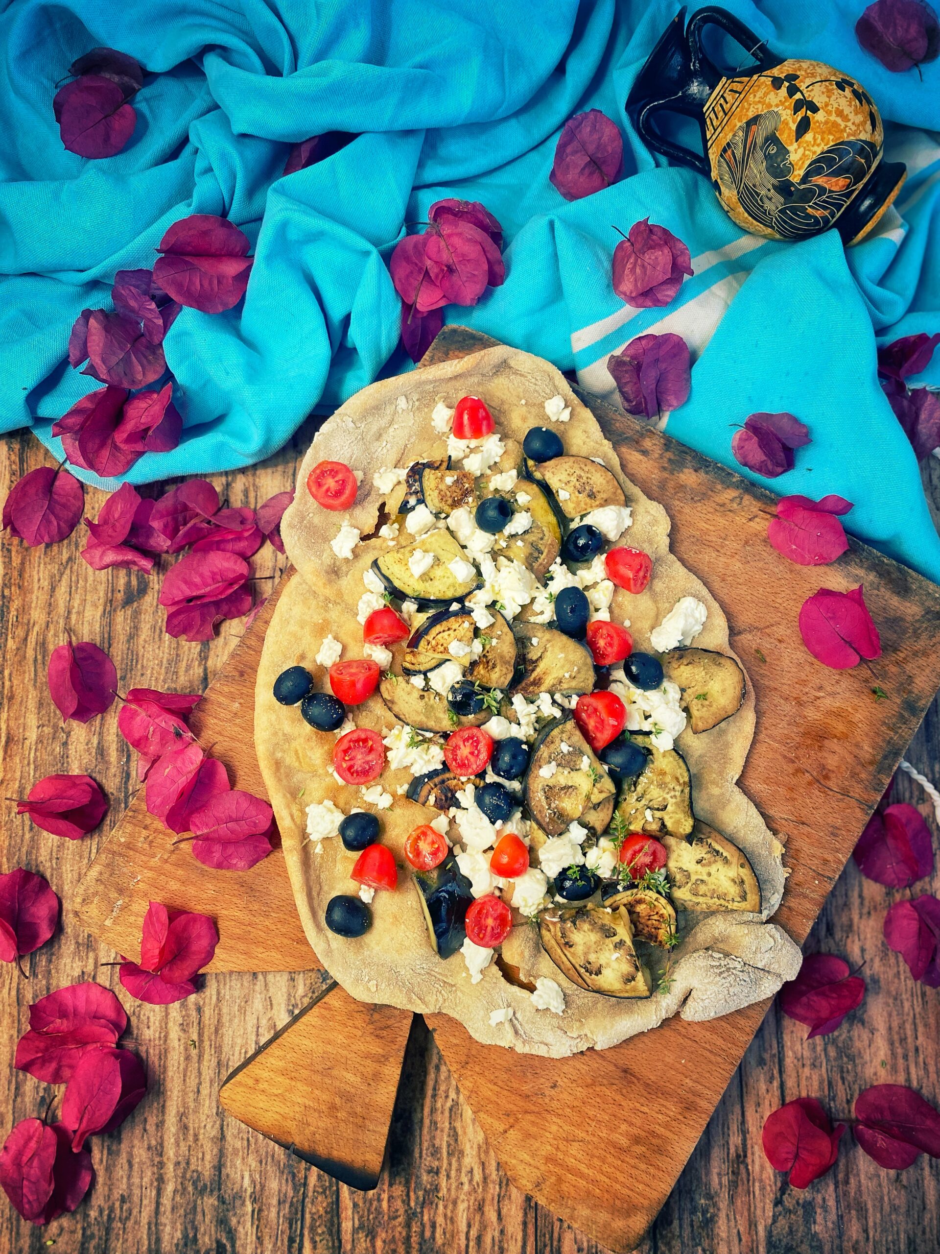 Mediterrane Pinsa zonder gluten