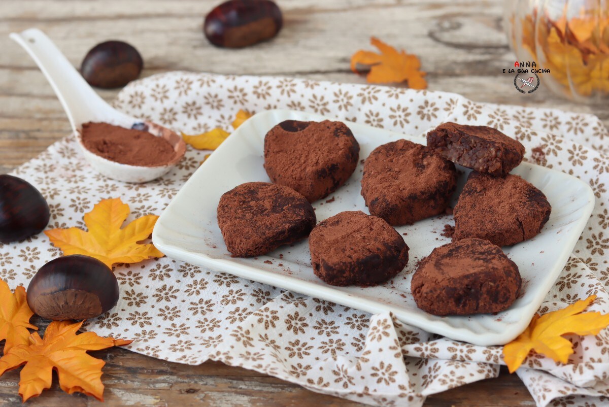 Kastanjechocoladetruffels