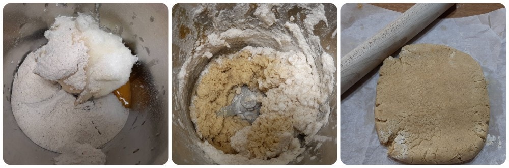 Bladkoekjes met kastanjemeel