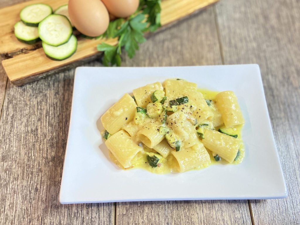 Courgette Carbonara