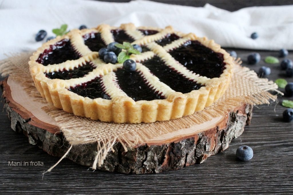 Taart met Bosbessenjam