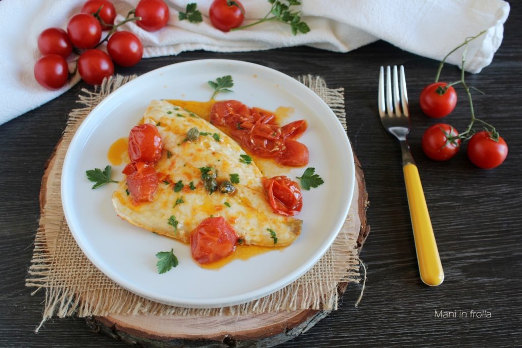 Doradefilets met Kersentomaten