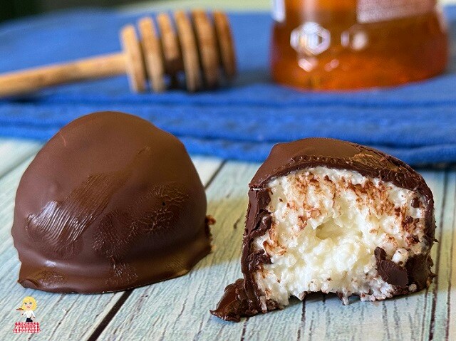 COCCO BITE Kokostruffels met yoghurt