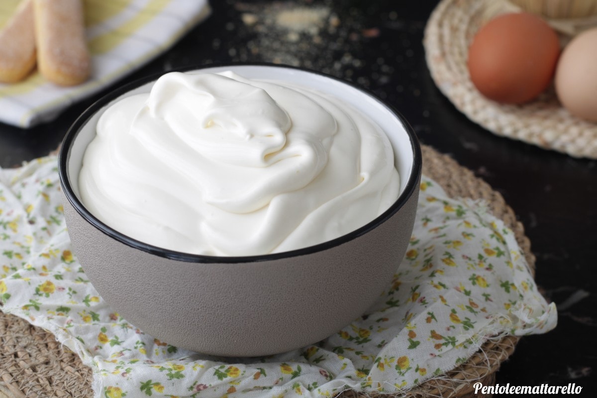 Gepasteuriseerde mascarponecrème