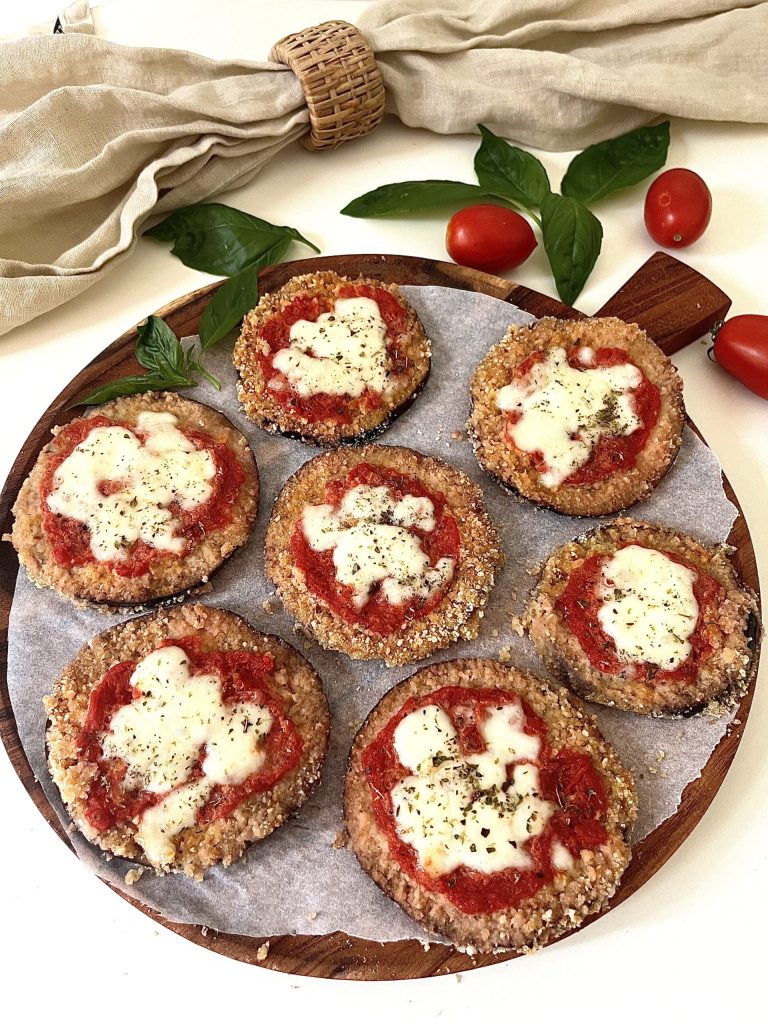 Aubergine Pizzettes