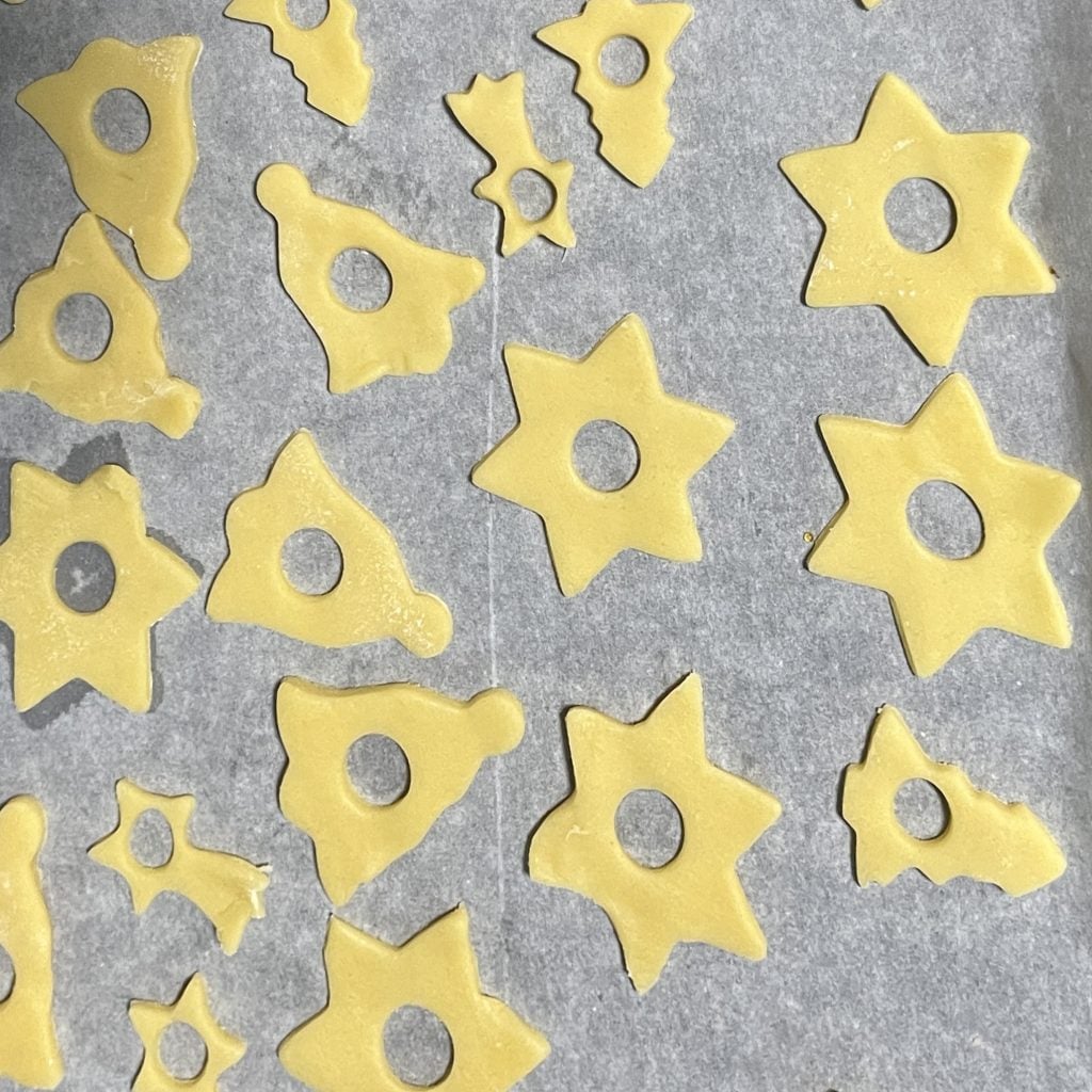 krokante koekjes om met Kerstmis cadeau te geven