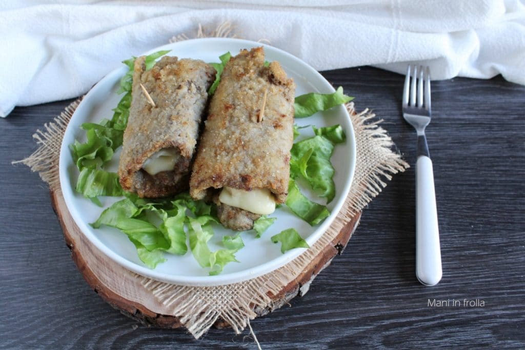 Gepaneerde Vleesrolletjes