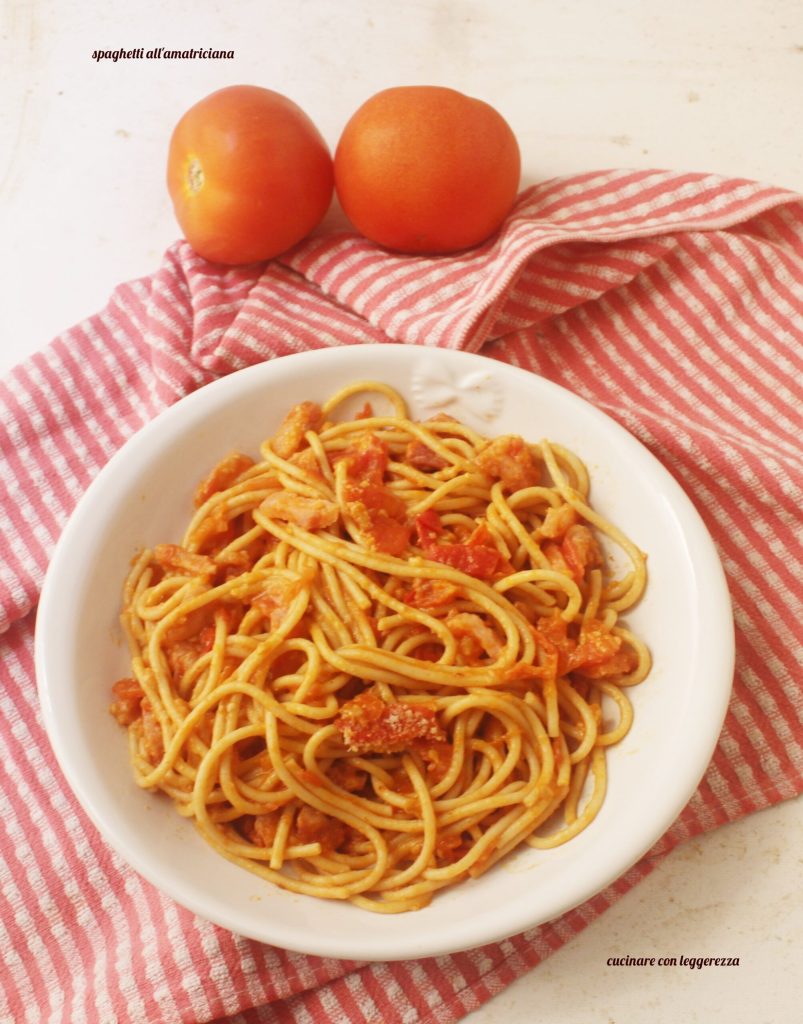 spaghetti all'amatriciana