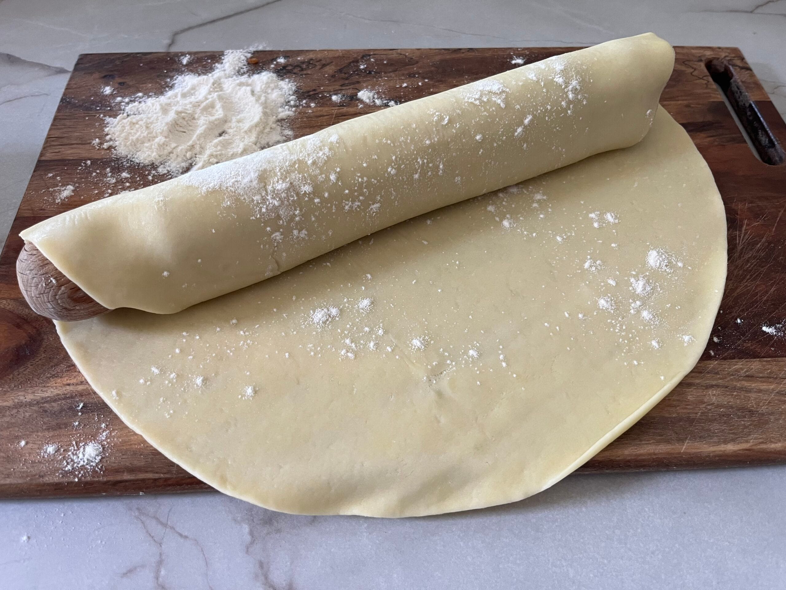 Recept voor snelle brisée deeg in 5 MINUTEN, krokant en licht zonder boter!