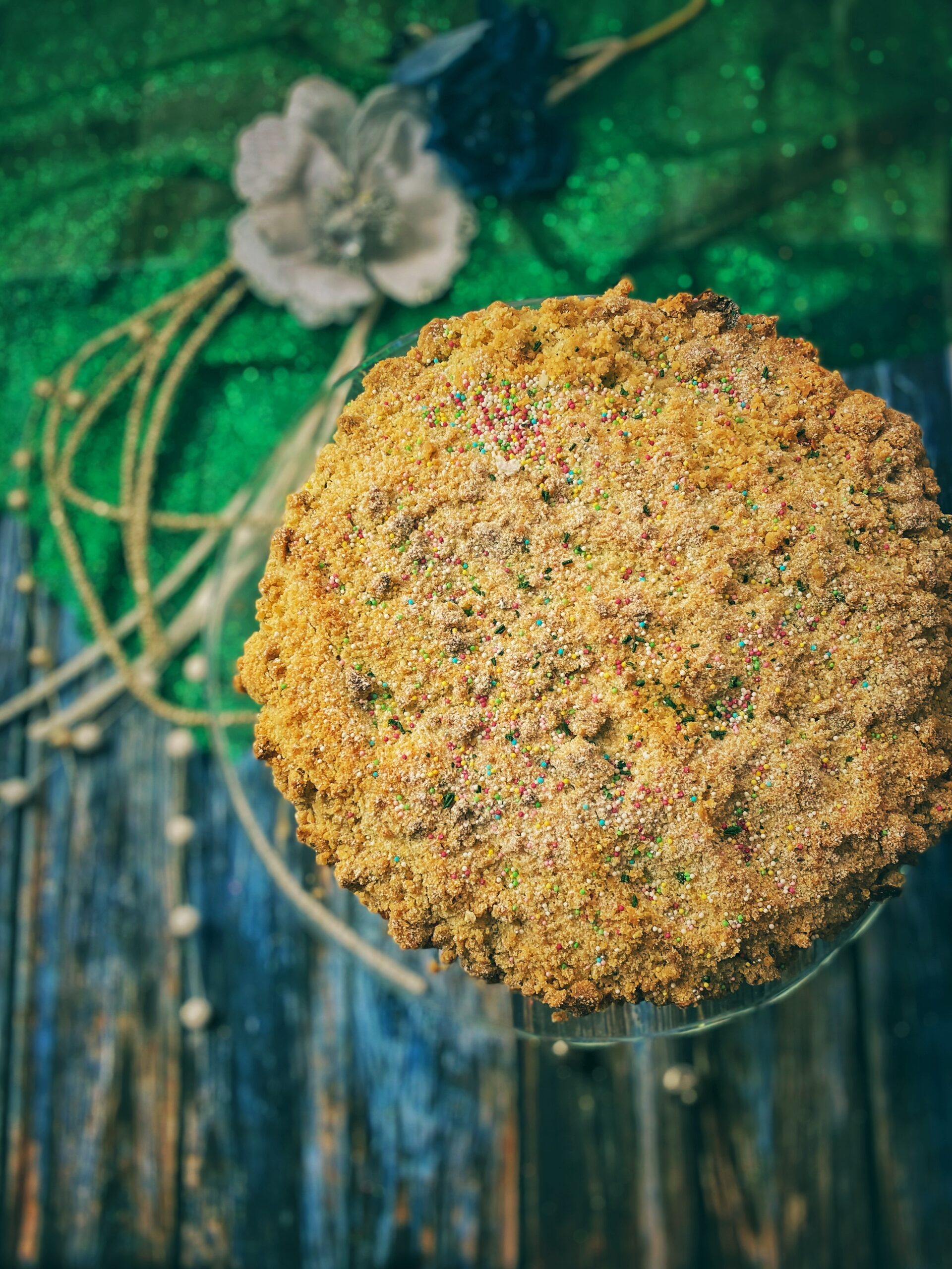 Grinch Streuselkuchen (Duitsland)