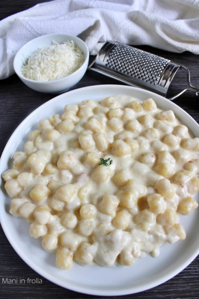 Aardappelgnocchi met Castelmagno