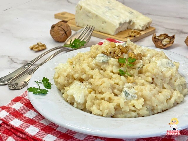 RISOTTO Gorgonzola en Noten