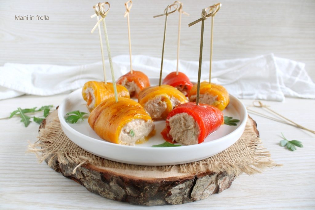 Gevulde Paprika Rollen