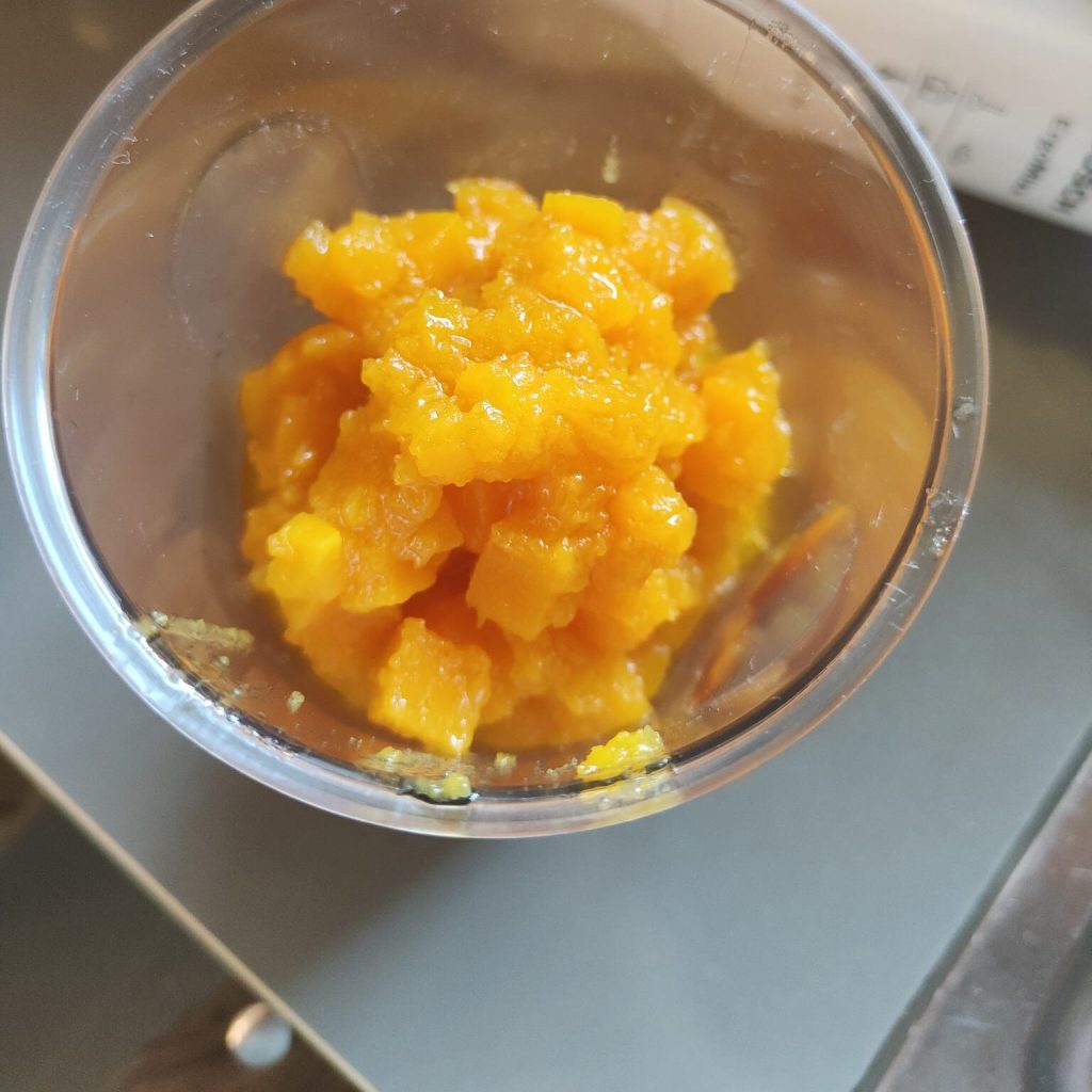 Risotto met pompoen en gorgonzola