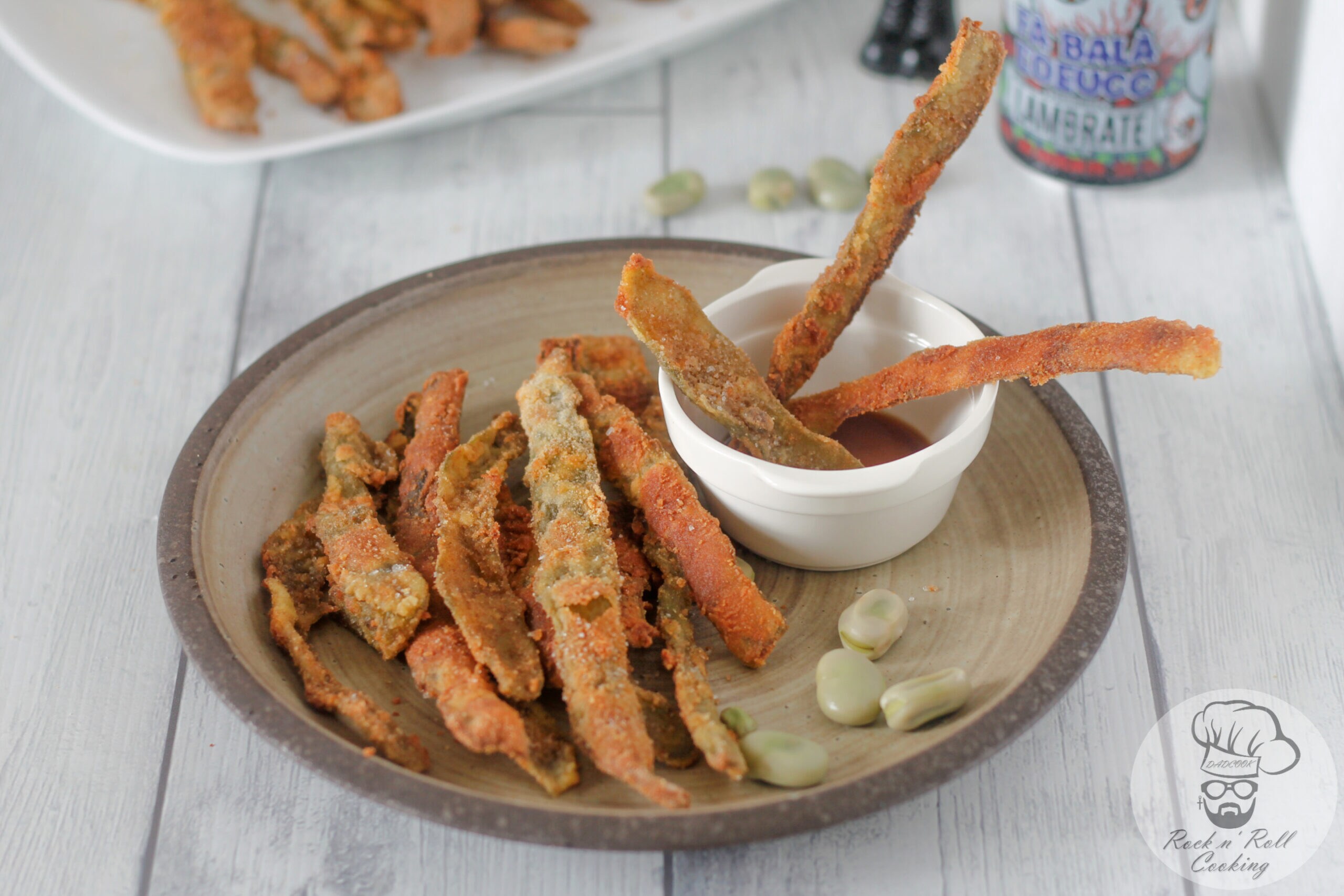 Chips van tuinboonschil