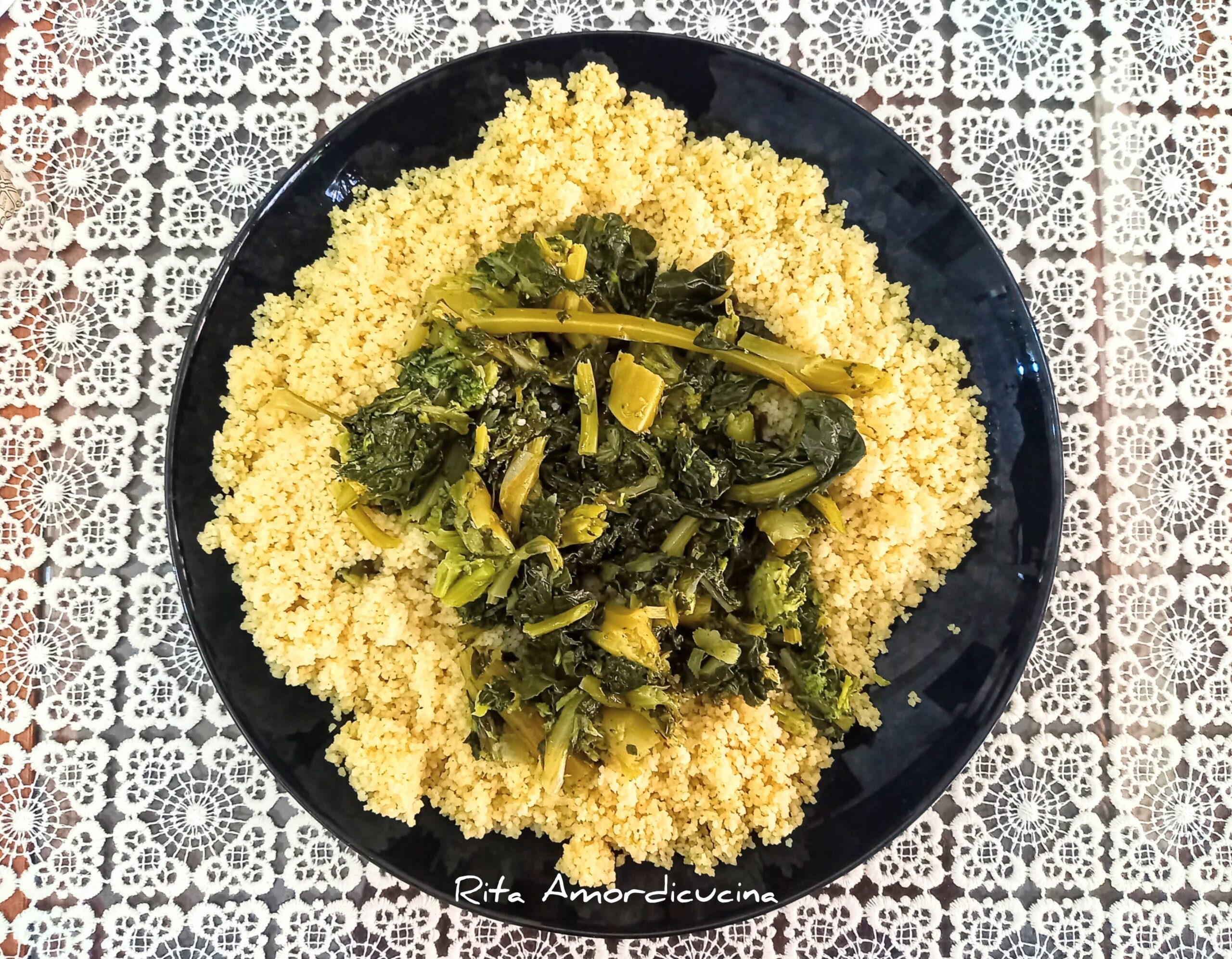 Couscous met broccoli vegan recept