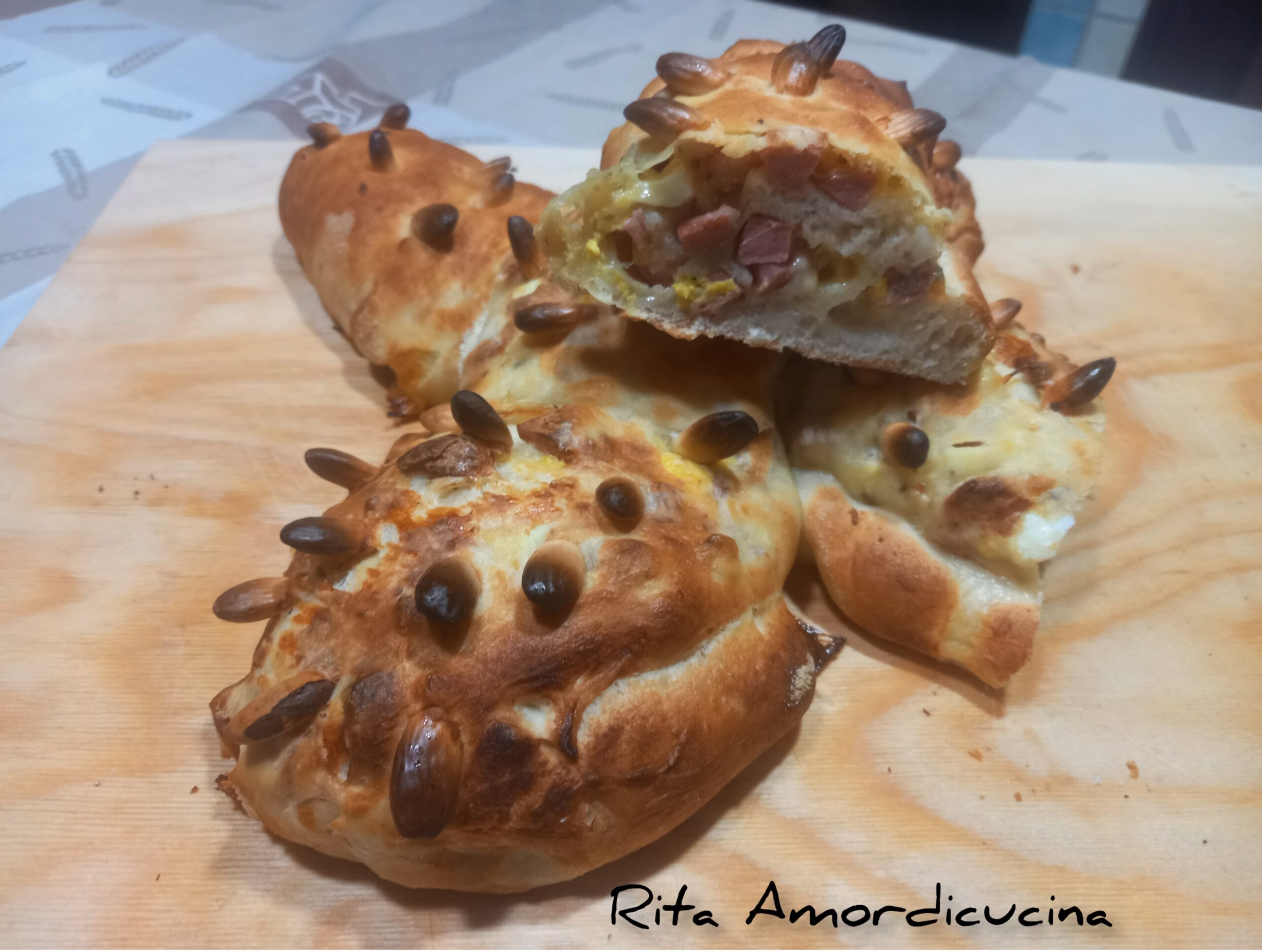 Gevulde hartige colomba