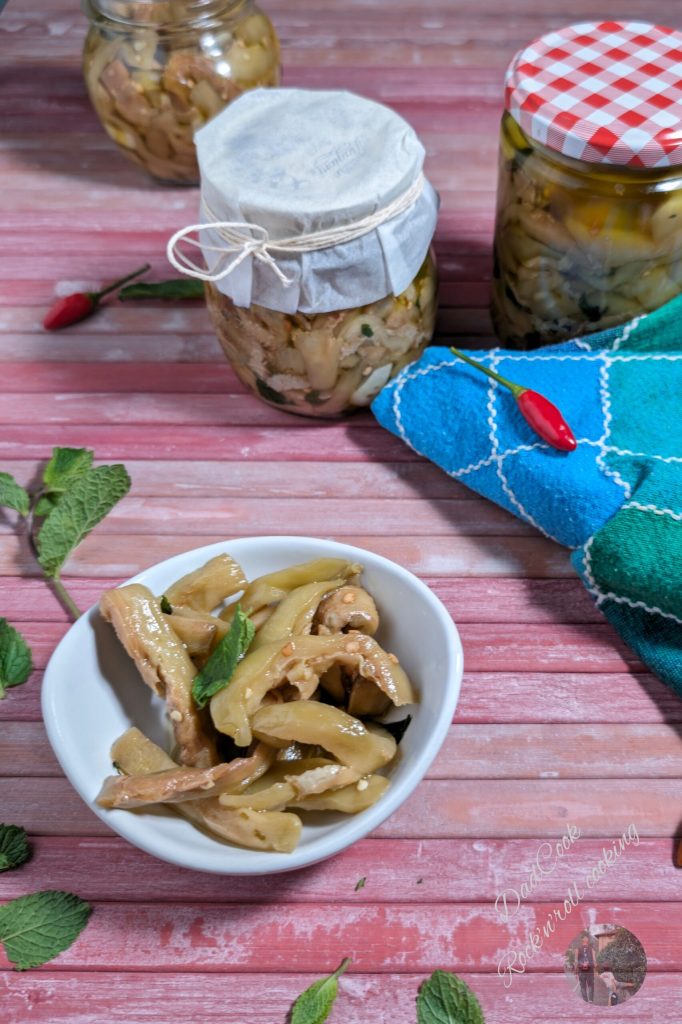 Aubergines op olie recepten van oma