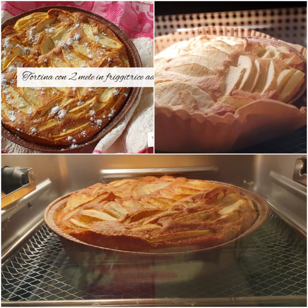 cake 2 appels heteluchtfriteuse