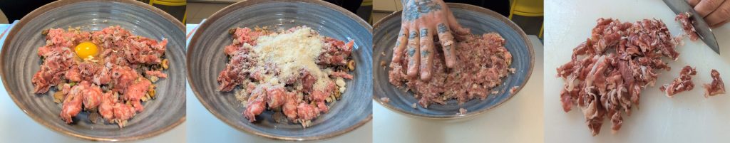 Gevulde parelhoen uit de oven met kastanjes