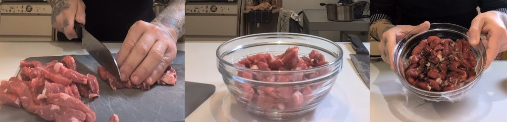 Noedels met Rundvlees in Teriyaki Stijl Saus (snel en gemakkelijk)