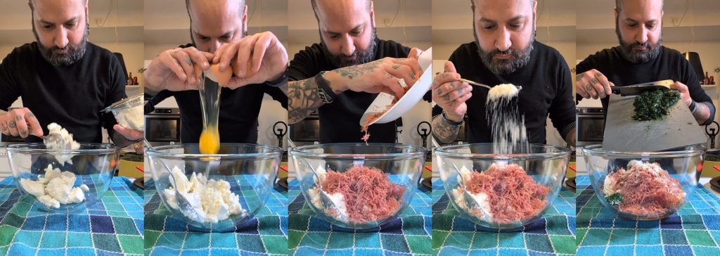 Videorecept: Hartige Taart met Zachte Focacciabodem, Spinazie, Ricotta, Paardenhaas - Eenvoudig en Snel!