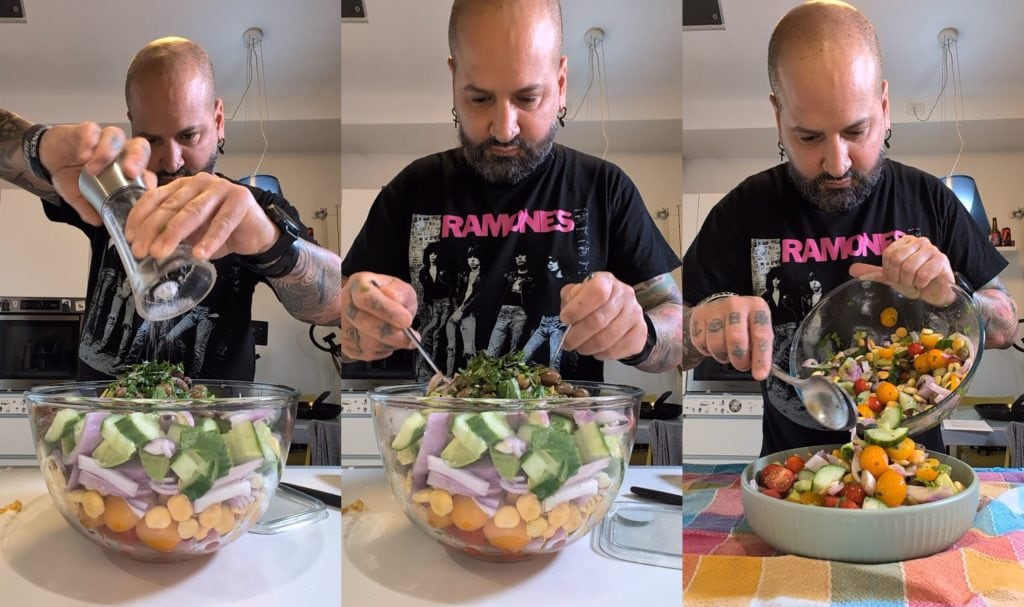 Mediterraanse Salade met Lupinen en Avocado: Eenvoudig en Snel