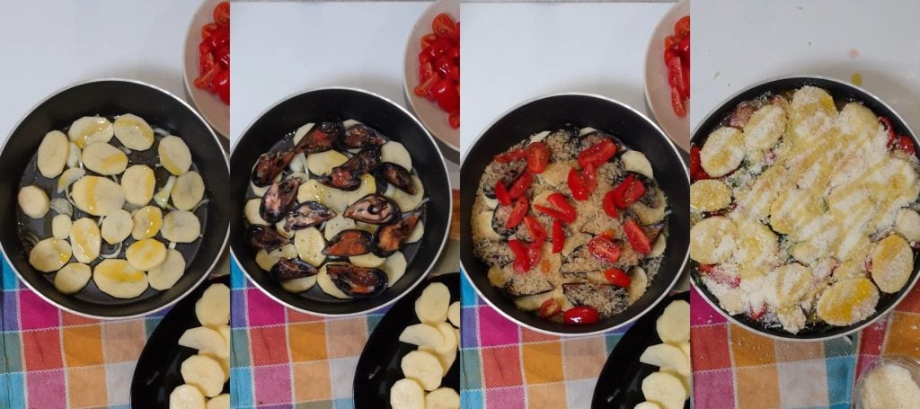 Tiella Barese: Het Originele en Definitieve Recept (Rijst, Aardappelen en Mosselen volgens Apulische Traditie)