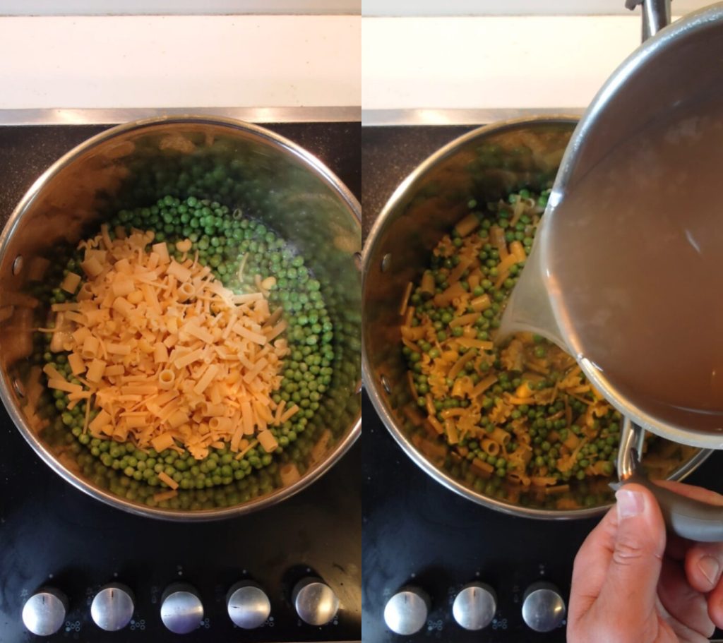 Romige Pasta met Courgettes en Erwten: Het Lichte en Snelle Zomerse Recept